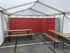 Verhuurlockerkast - 10 deuren