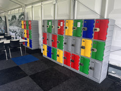 Verhuurlockerkast - 6 deuren