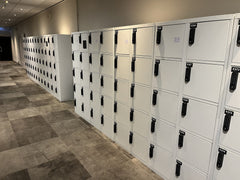 Verhuurlockerkast - 10 XL deuren