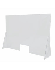 Plexiglas Balie scherm met opening