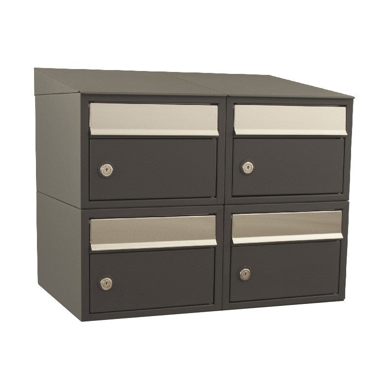 Brievenbus - 4 vakken