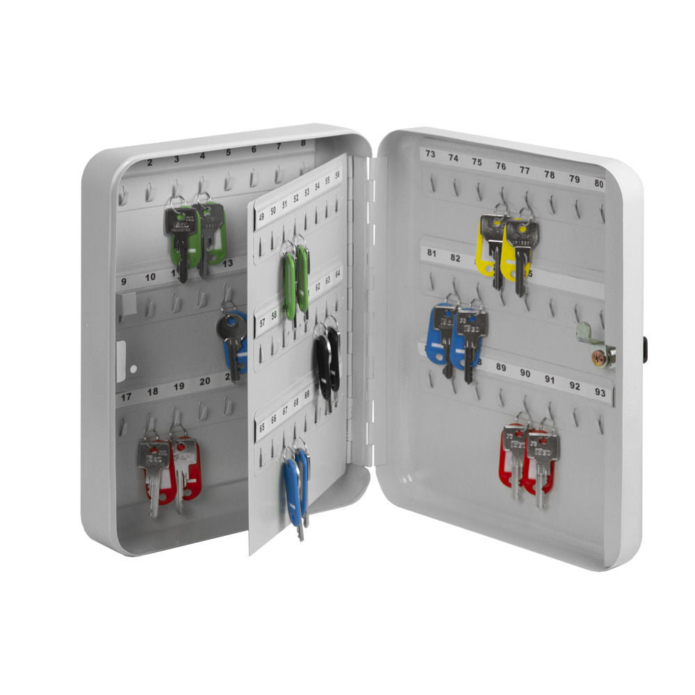 Sleutelkast met haakjes, kies uit 20, 48 en 93 sleutelhaken