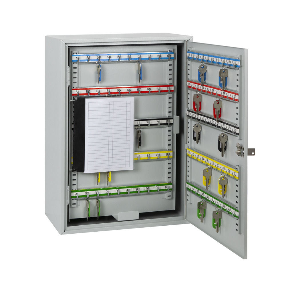 Sleutelkast met haakjes, kies uit 100, 200, 300 of 400