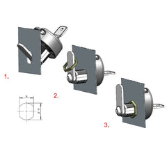 Muntslot 1 EUR - Pandslot - Muntteruggave
