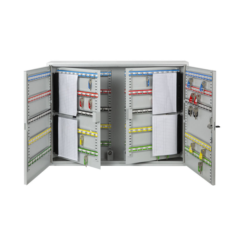 Sleutelkast met haakjes, kies uit 100, 200, 300 of 400